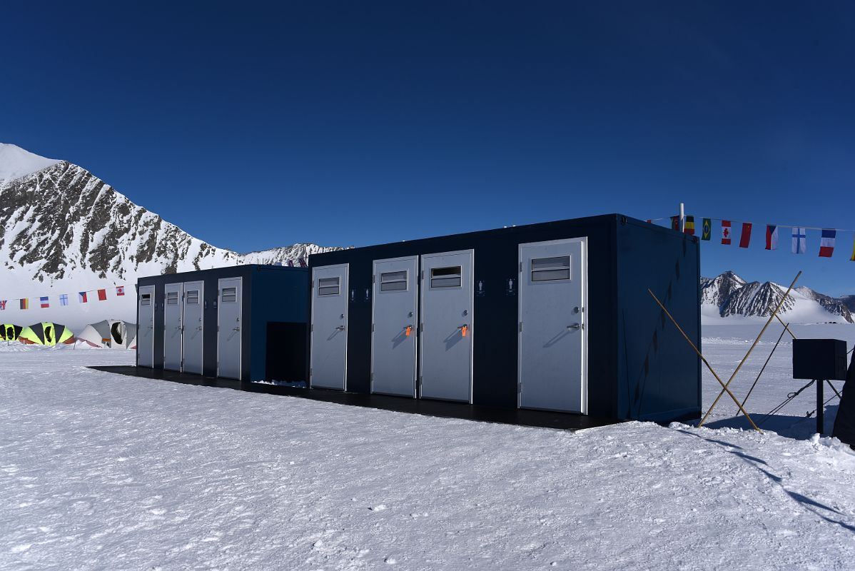 07A Female And Male Toilets From The Outside At Union Glacier Camp Antarctica